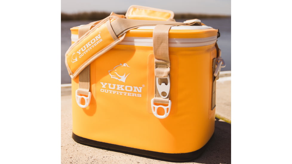 Yukon Outfitters 20 Can Tech Cooler, Orange Sherbet, MG20CTSCSHB