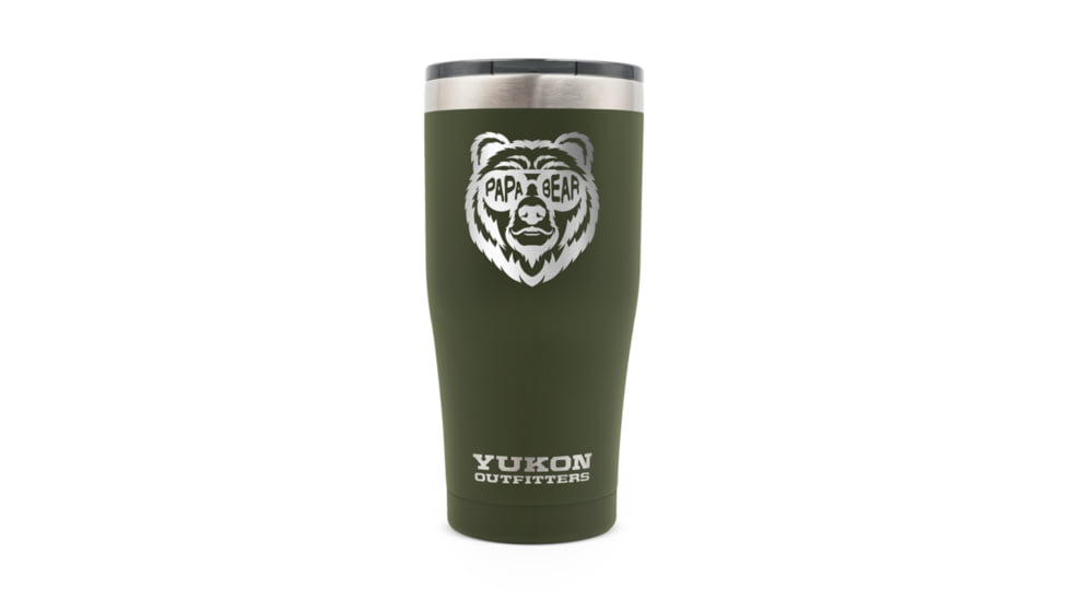 Yukon Outfitters 20oz Tumbler, Papa Bear OD, MGYT20DGPB