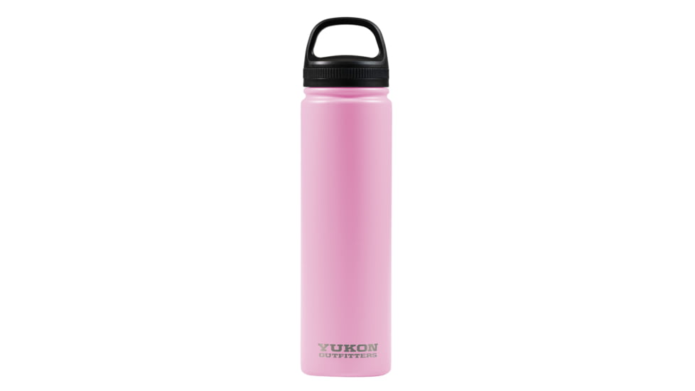 Yukon Outfitters 25 oz Water Bottle, Pink, MGWB25-P