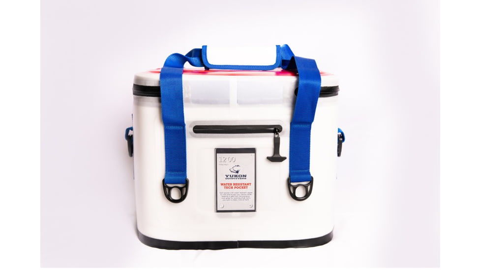 Yukon Outfitters 30 Can Tech Hard Cooler, Freedom, MG30CTSCRWB
