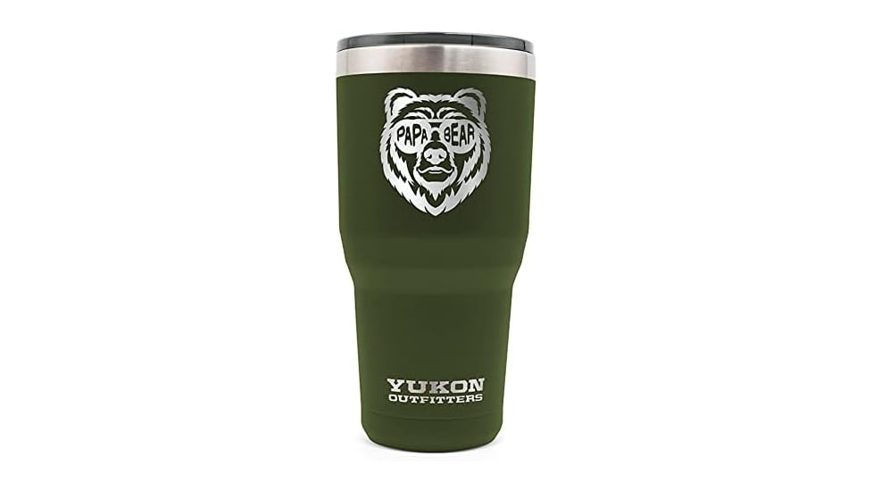 Yukon Outfitters 30oz Tumbler, Papa Bear OD, MGYT30DGPB