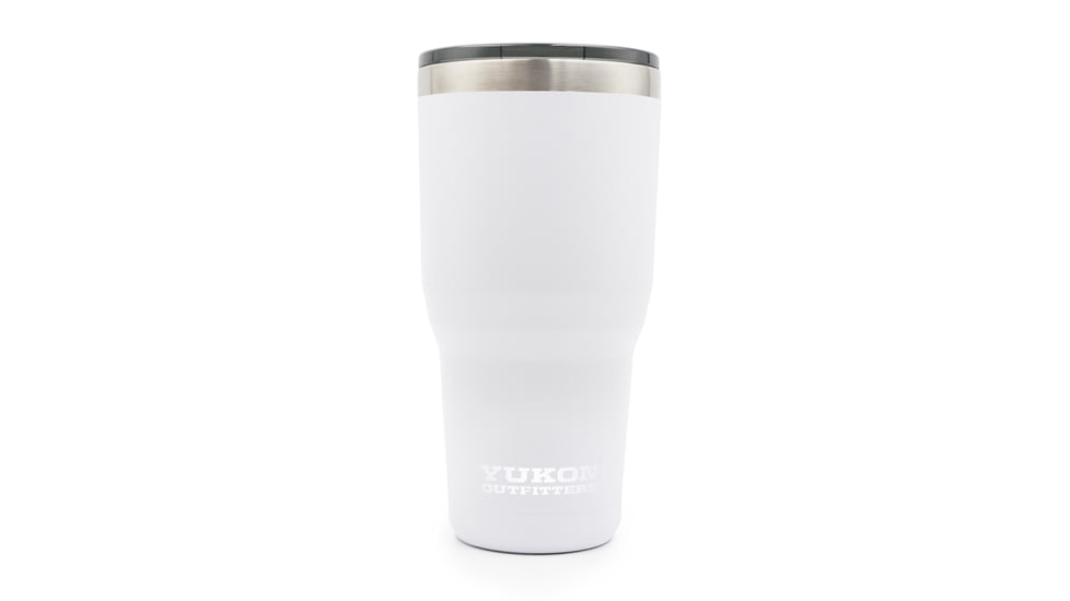 Yukon Outfitters 30oz Tumbler, White, YO30BRWT