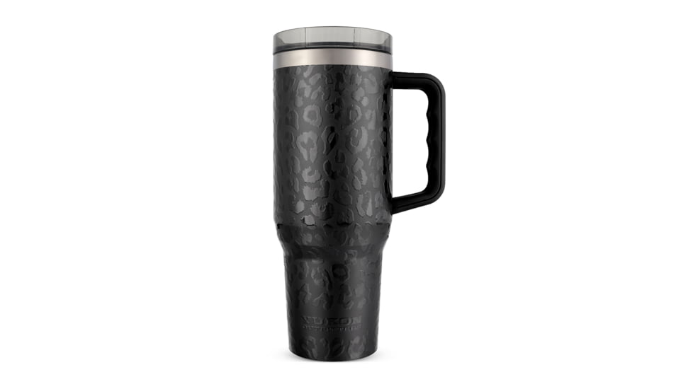 Yukon Outfitters 40oz Tumbler Handle, UV Black Leopard, YH40UVBL