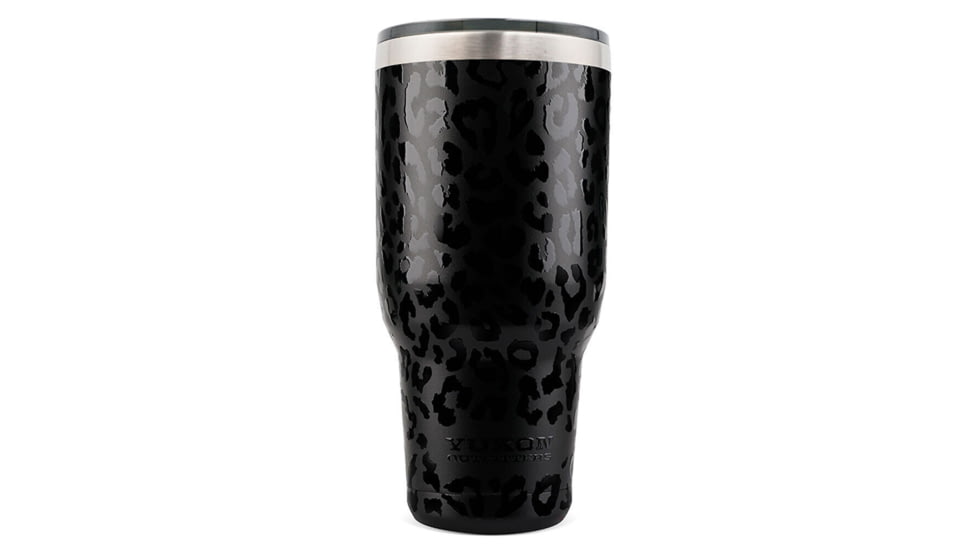 Yukon Outfitters 40oz Tumbler, UV Black Leopard, MGYT40UVBL