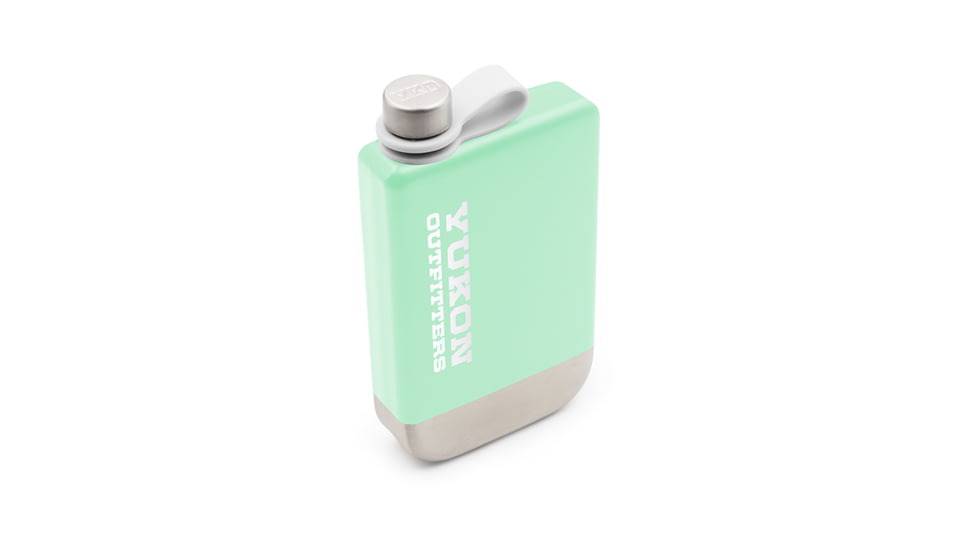 Yukon Outfitters 9oz Highline Flask, Mint, YF09MNT