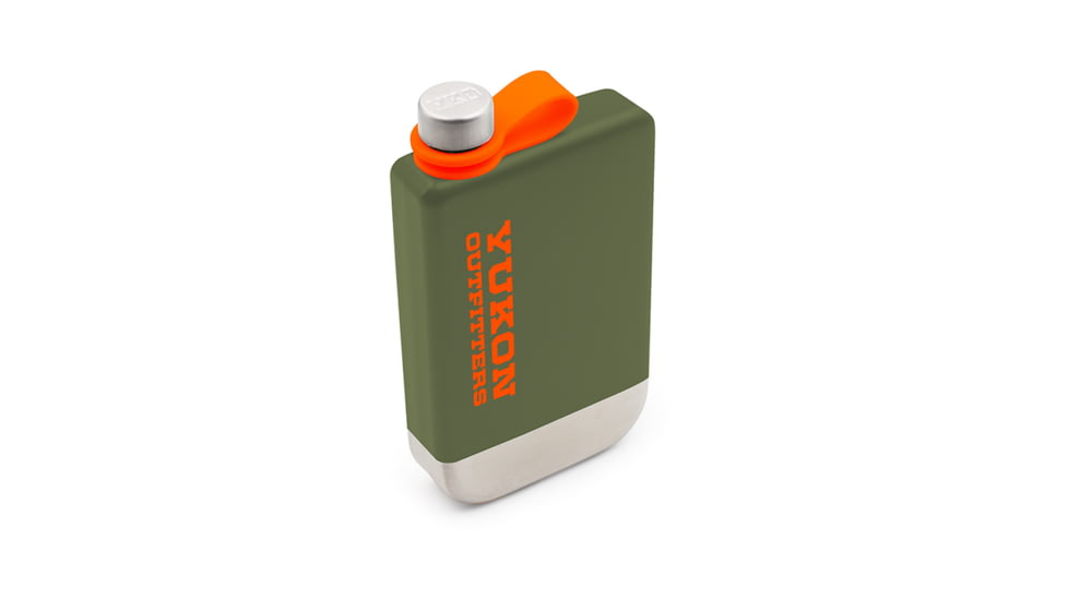 Yukon Outfitters 9oz Highline Flask, Olive Drab, YF09GB