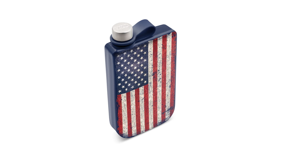 Yukon Outfitters 9oz Highline Flask, USA Flag, YF09USA