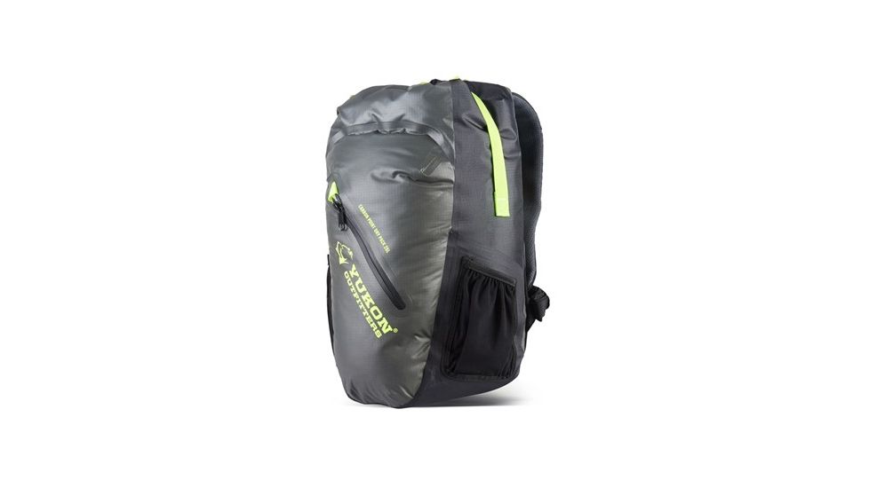 Yukon Outfitters Carbon Point Dry Pack,21x12x7in,Hyper Green/Black/Grey MG684BLKGR