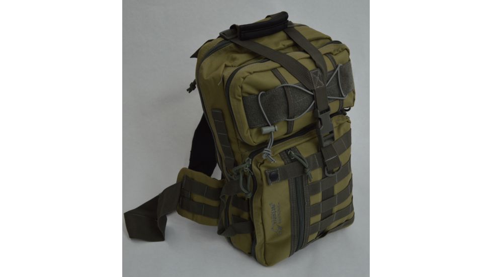 Yukon Outfitters Overwatch Sling Pack,17x12x4in,Coyote/Foliage MG-5032tt