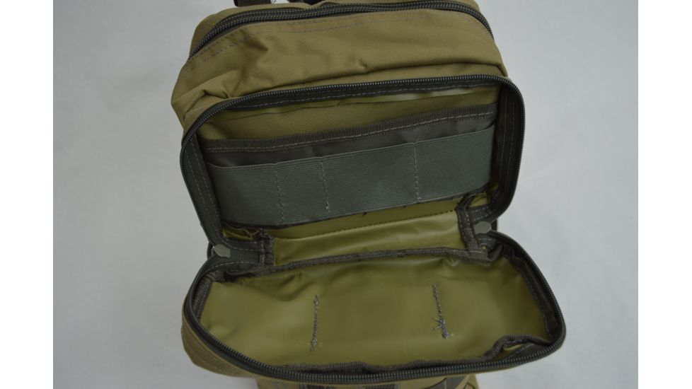 Yukon Outfitters Overwatch Sling Pack,17x12x4in,Coyote/Foliage MG-5032tt