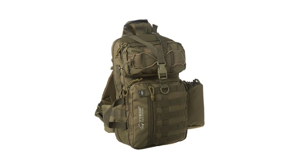Yukon Outfitters Overwatch Sling Pack,17x12x4in,Olive Drab MG-5032o
