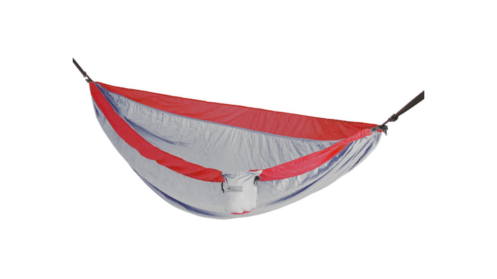 Yukon Outfitters Patriot Hammock, Grey/Red, APP1601GYR