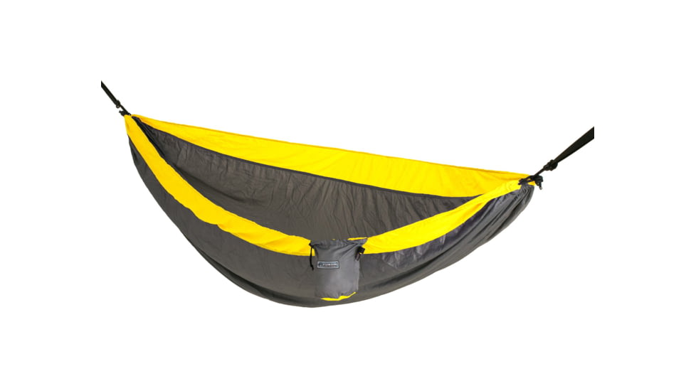Yukon Outfitters Patriot Hammock w/Tree Straps, Gold/Slate Gray, APP1601GyGd