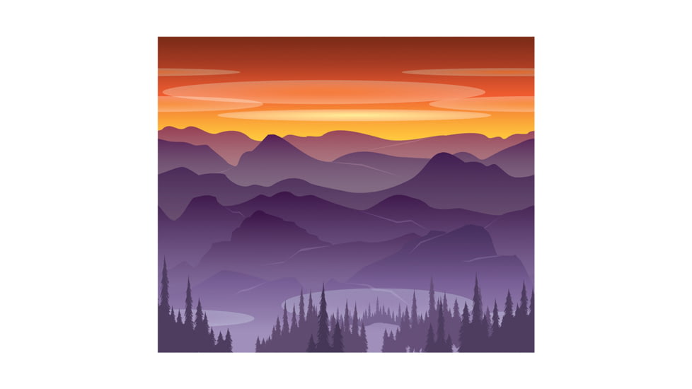 Yukon Outfitters Sherpa Lined Lodge Blanket, 50x 60in, Smoky Sunset, MGYSB8034