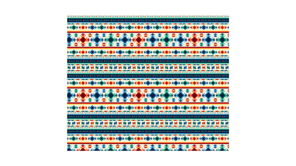 Yukon Outfitters Sherpa Lined Lodge Blanket, 50x60in, Maya Festival, MGYSB8029