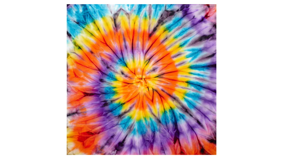 Yukon Outfitters Sherpa Lined Lodge Blanket, 50x60in, Tie Dye, MGYSB8007