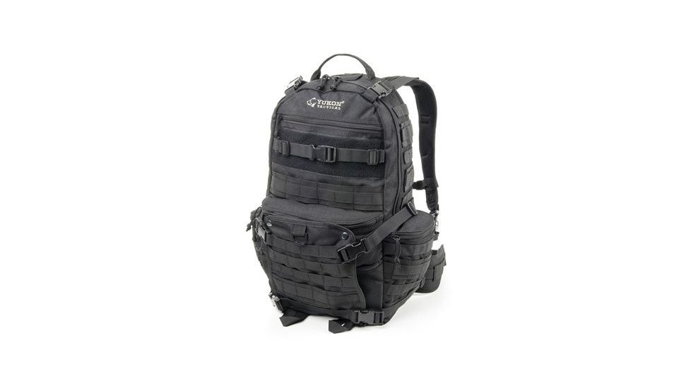 Yukon Outfitters Stokeridge 3 Day Pack,22x16x8in,Black MG0015