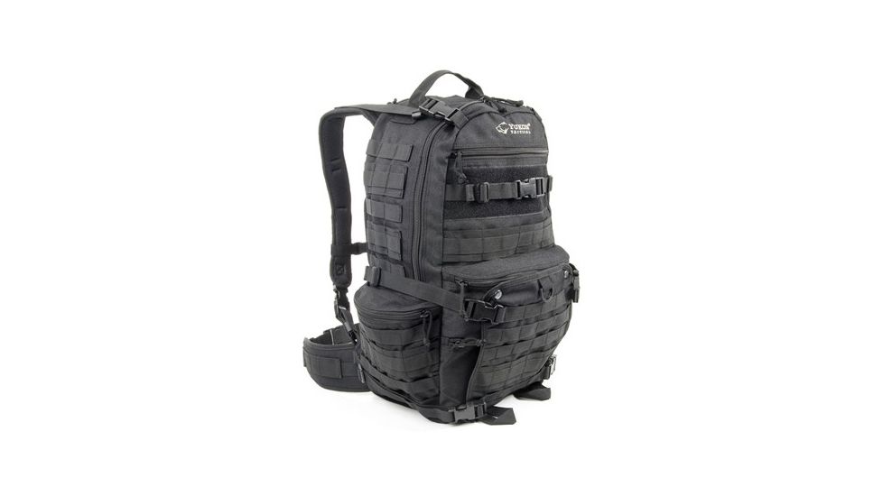 Yukon Outfitters Stokeridge 3 Day Pack,22x16x8in,Black MG0015