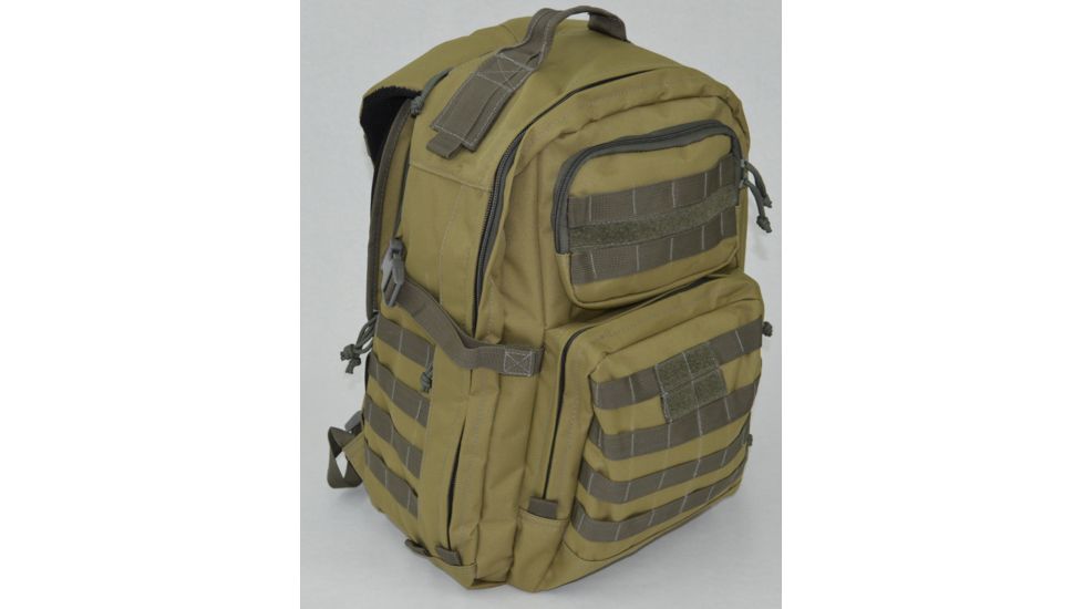 Yukon Outfitters Tactical Alpha Backpack,21x12.5x10.5in,Coyote/Foliage MG-5033tt