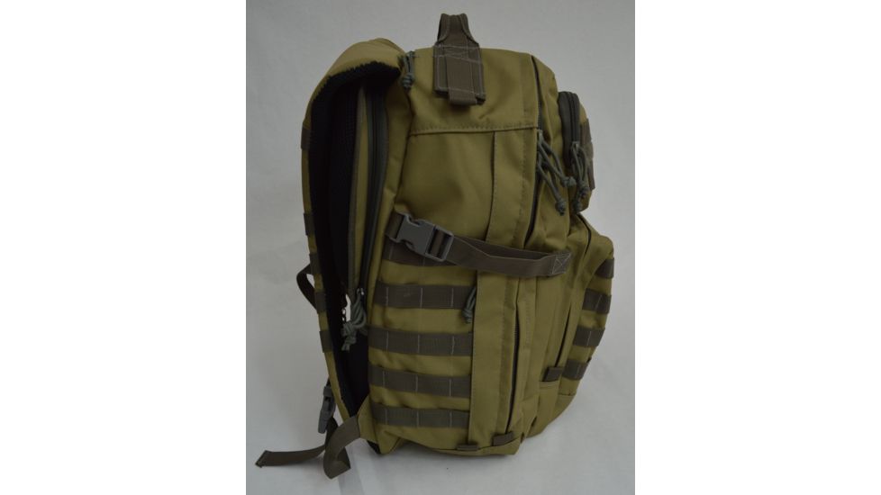 Yukon Outfitters Tactical Alpha Backpack,21x12.5x10.5in,Coyote/Foliage MG-5033tt