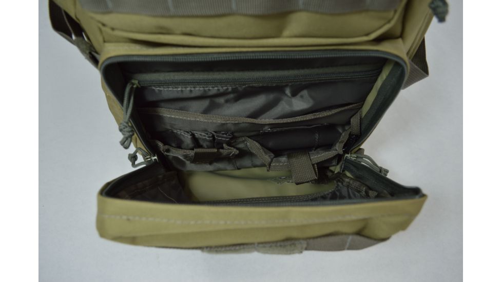 Yukon Outfitters Tactical Alpha Backpack,21x12.5x10.5in,Coyote/Foliage MG-5033tt