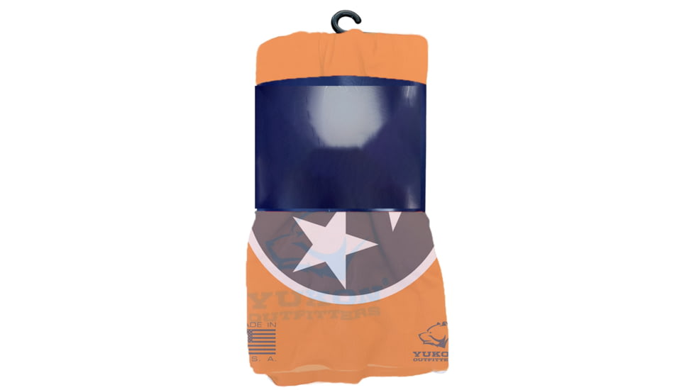 Yukon Outfitters Trail Bandana, TN Flag Orange &amp; Grey SPF 50, MGYTB811