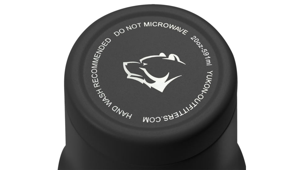 Yukon Outfitters Tumbler, 20 oz, Black, MGYT2002