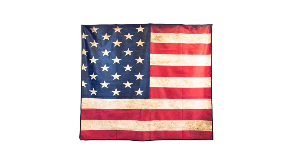 Yukon Outfitters Water Resistant Camp Blanket, 50x60in, Old Glory, MGYCB804