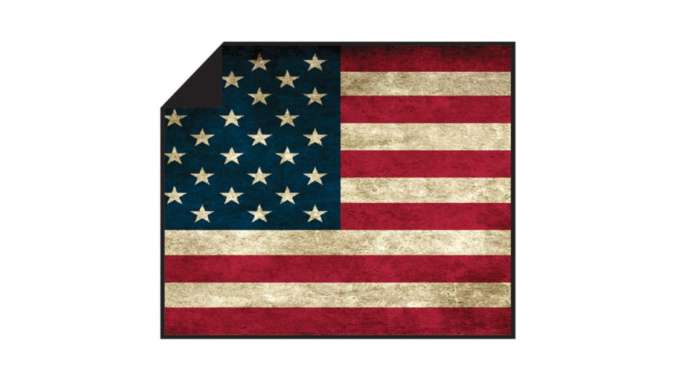 Yukon Outfitters Water Resistant Camp Blanket, 50x60in, Old Glory, MGYCB804