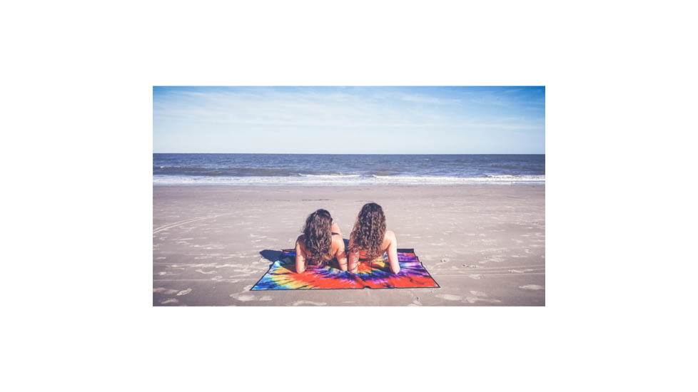 Yukon Outfitters Water Resistant Camp Blanket, 50x60in, Tie Dye, MGYCB801