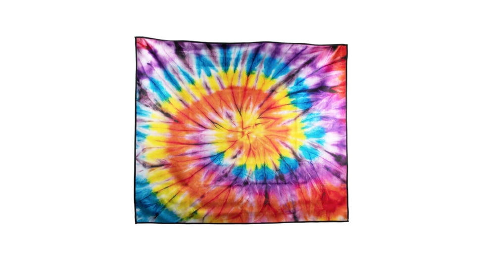 Yukon Outfitters Water Resistant Camp Blanket, 50x60in, Tie Dye, MGYCB801