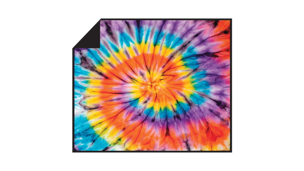 Yukon Outfitters Water Resistant Camp Blanket, 50x60in, Tie Dye, MGYCB801