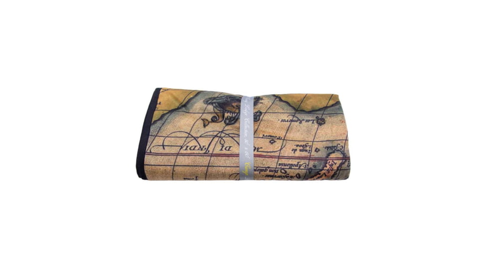 Yukon Outfitters Water Resistant Camp Blanket, 50x60in, World Map, MGYCB805