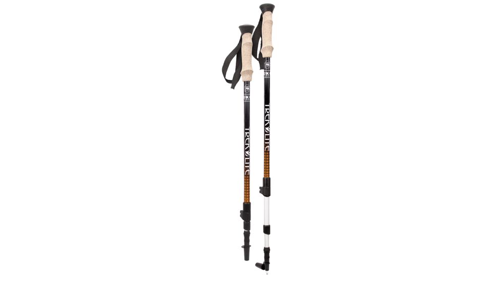 Yukon Trek Lite Anti-Shock Poles - Orange 67814