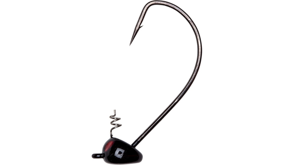 Yum Pumpkin Head Jig, 5/0 Hook, Green, 1/4oz, YPEJ1452