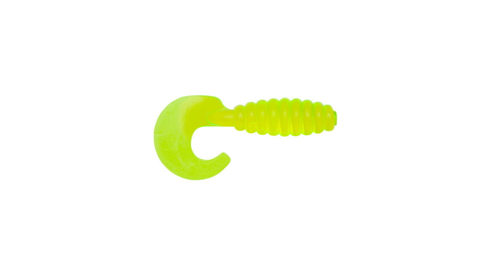 Yum Grub Bait, 1.5in, Chartreuse, YG150