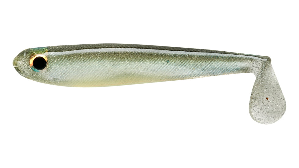 Yum Money Minnow Swimbaits, 5in, Crystal Smoke, YMM5938