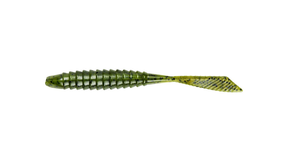 Yum Warning Shot Bait, 3.75in, Watermelon Seed, YWS309