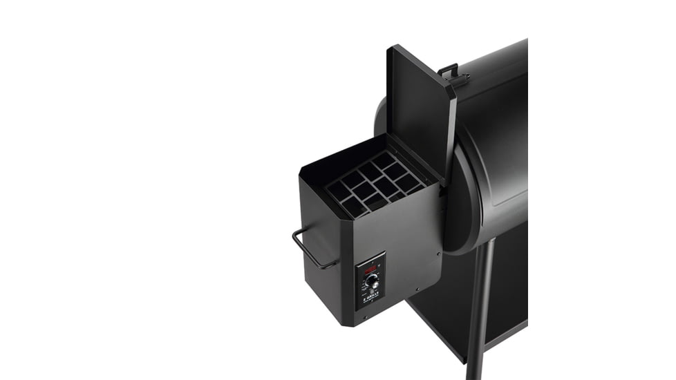 Z Grills ZPG-550A 8-in-1 Wood Pellet Grill, BBQ &amp; Smoker, 40x25x48in, Black, Medium, ZPG-550A