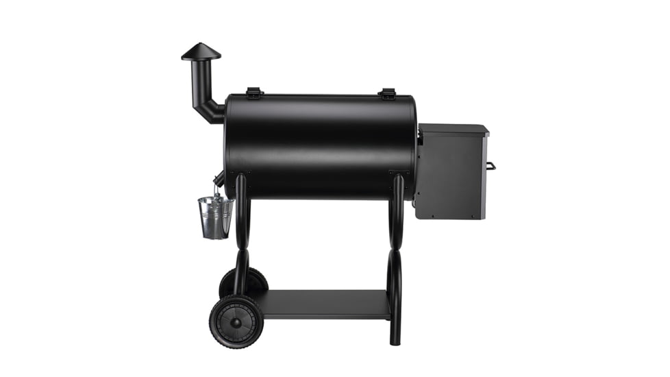 Z Grills ZPG-550B 8-in-1 Wood Pellet Grill, BBQ &amp; Smoker, 47x20x45in, Black, Medium, ZPG-550B