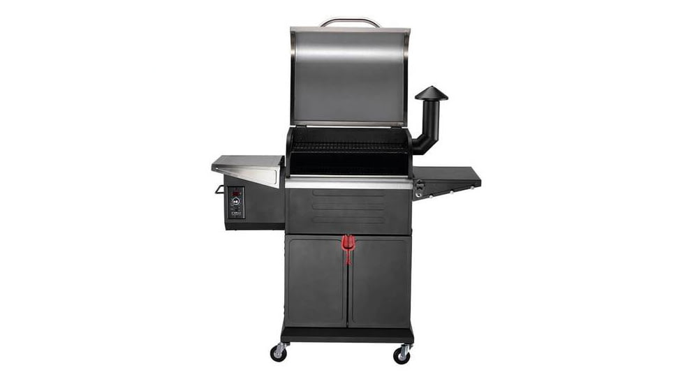 Z Grills ZPG-600D3E Wood Pellet Grill &amp; Smoker, Sliver/Black, Medium, ZPG-600D3E