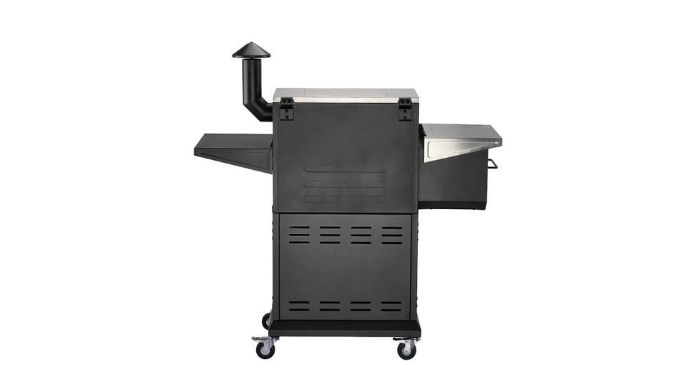 Z Grills ZPG-600D3E Wood Pellet Grill &amp; Smoker, Sliver/Black, Medium, ZPG-600D3E