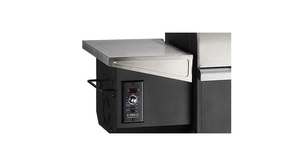 Z Grills ZPG-600D3E Wood Pellet Grill &amp; Smoker, Sliver/Black, Medium, ZPG-600D3E