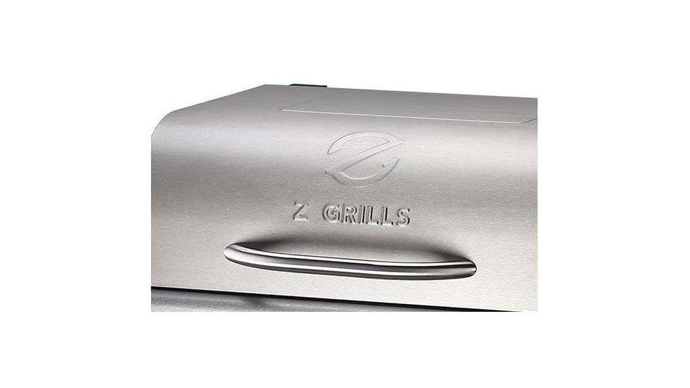 Z Grills ZPG-600D3E Wood Pellet Grill &amp; Smoker, Sliver/Black, Medium, ZPG-600D3E