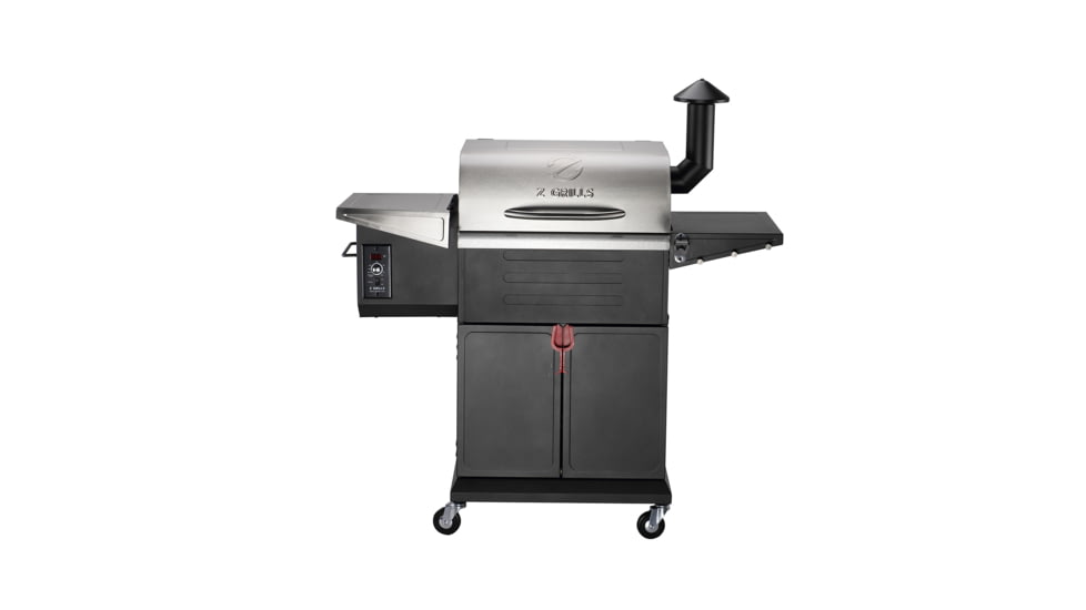 Z Grills ZPG-600D3E Wood Pellet Grill &amp; Smoker, Sliver/Black, Medium, ZPG-600D3E