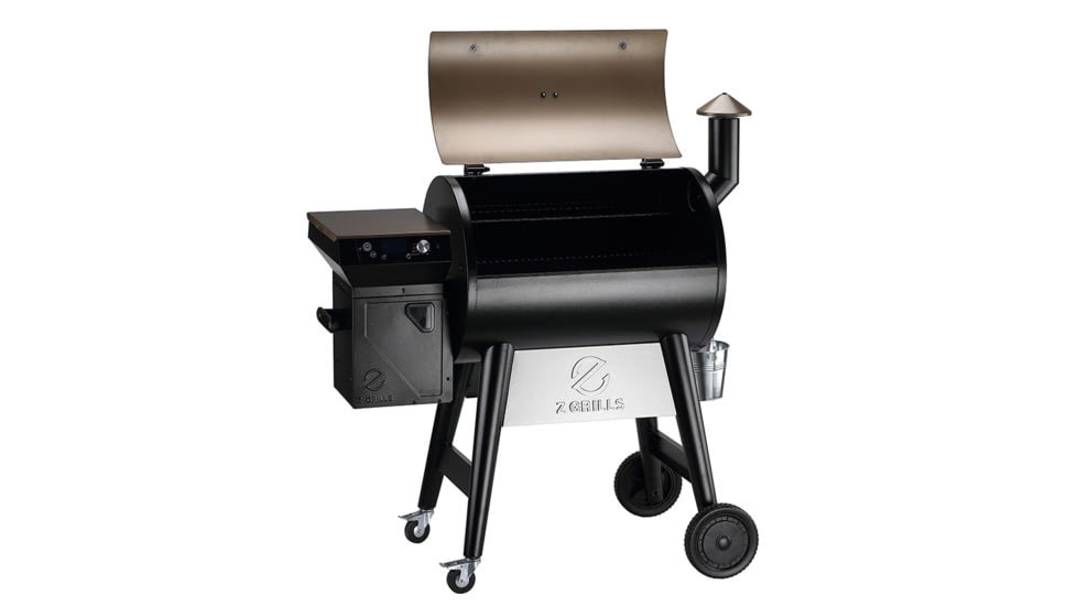 Z Grills ZPG-7002C Wood Pellet Grill &amp; Smoker, Brown/Black, Medium, ZPG-7002C