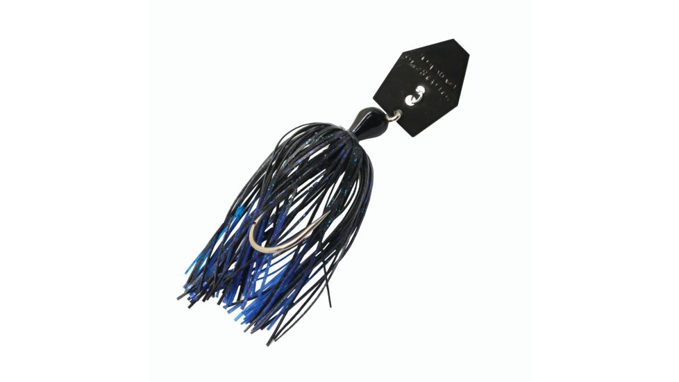 Z-man CHATBAIT BLUE/BLK/BLK NICKEL BLADE 1/4oz CB14-57