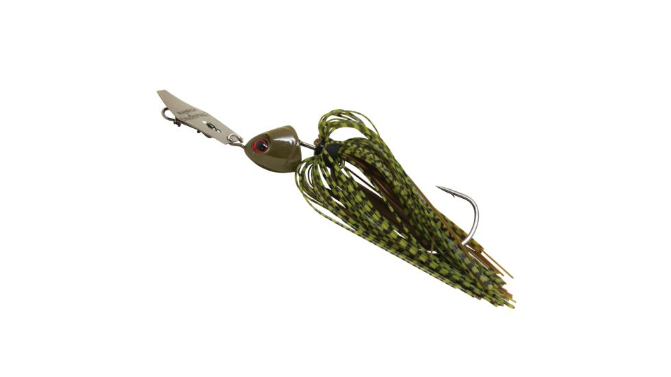 Z-man CHATBAIT FREEDOM GRN PMPKN 3/8ozBLK BLADE CBF38-04