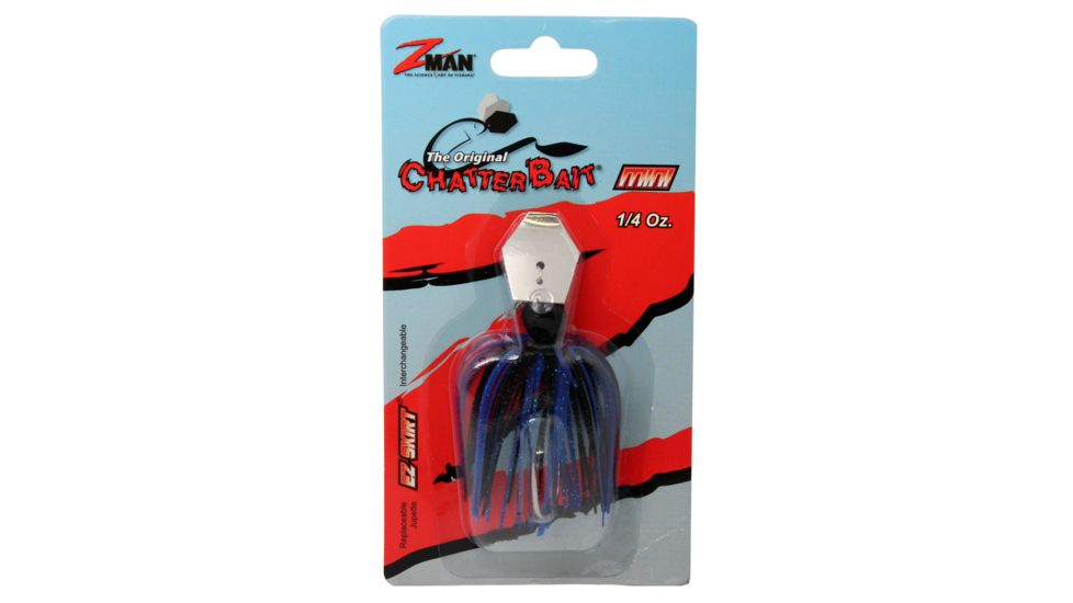 Z-man CHATBAIT MINI BLUE/BLK 1/4oz CB-MINI14-04