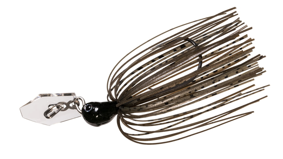Z-man Chatterbait Jackhammer Stealthblade 3/8oz, Green Pumpkin, CBSB38-07